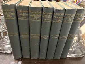 Lot of 7 Famous Women of the French Court by Imbert De Saint-Amand 1890-1901 VG - Bild 1 von 24