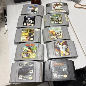 Konvolut 10 Nintendo 64 Spiele nicht getestet - Bild 1 von 10