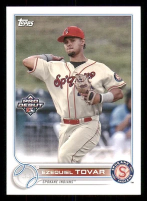 2022 Topps Pro Debut #PD64 Ezequiel Tovar - Image 1 of 2