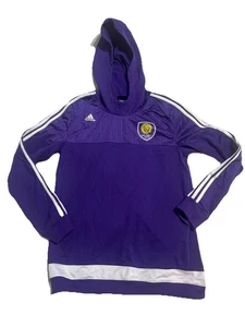 adidas orlando city fc mls usa soccer pull over hoodie Youth Sz Large (14/16) - Picture 1 of 8