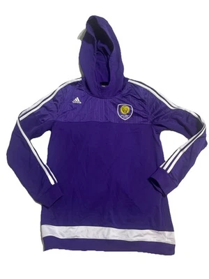 adidas orlando city fc mls usa soccer pull over hoodie Youth Sz Large (14/16) - Image 1 of 4