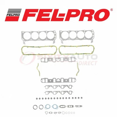 Fel-Pro Cylinder Head Gasket Set for 1975-1976 Ford Elite 5.8L V8 - Engine oh Foto 1 de 4