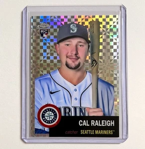 Cal Raleigh 2022 Topps Chrome Platinum #237 Rookie Xfractor Parallel Mariners RC - Picture 1 of 5