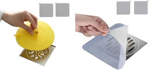 Tapón de drenaje de silicona para ducha y bañera cubierta de piso antiolor - Imagen 1 de 12