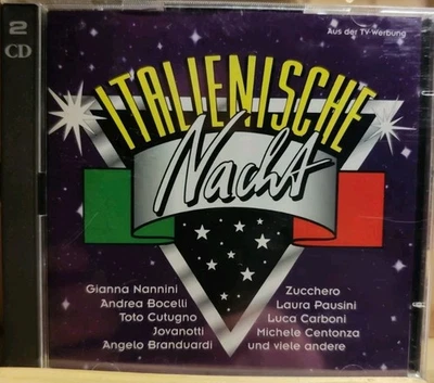 Doppel CD Italienische Nacht: Gianna Nannini Tozzi & Raff Toto Cutugno Drupi ... - Bild 1 von 2