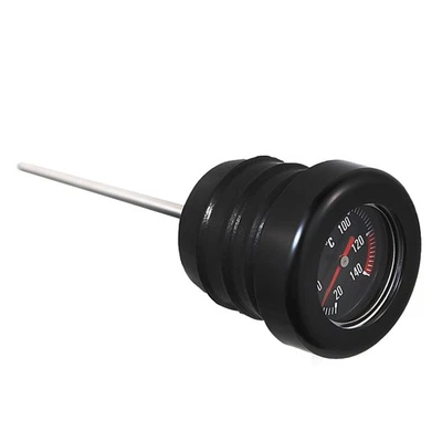 Черный щуп температуры масла для Harley 00-17 Heritage Softail Twin Cam - Изображение 1 из 4