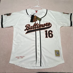 NWT Men's XL Headgear Negro League Baltimore Black Sox #16 Baseball Jersey - Picture 1 of 11