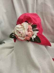 NWT Vtg Baby Gap Girls Bucket Hat XS/S O-6 Mo Custom - Picture 1 of 8