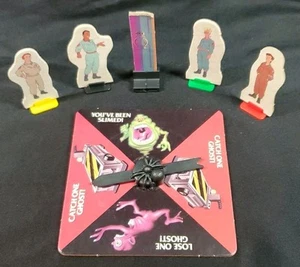 Vtg 1986 The Real Ghostbusters Movie 3D Game Replacement Pawns Spinner Door - Picture 1 of 7