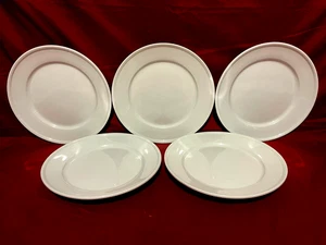 Williams Sonoma Pantry Essentials Juego de 5 platos de ensalada blanca 8 3/4" - Imagen 1 de 2