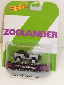 Ford Bronco 2013 Zoolander 67 plateado Hot Wheels envío gratuito - Imagen 1 de 2