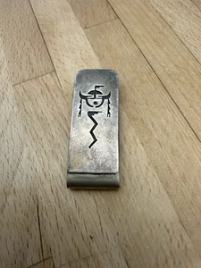 Anasazi Hopi Warrior Sterling Money Clip - Picture 1 of 2