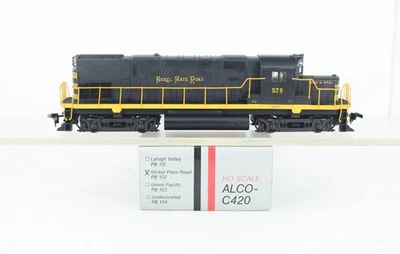 HO Scale MRC Lima Nickel Plate Road Alco C-420 Diesel Excellent - Image 1 of 4