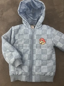 Jacket boys Size 5 Super Mario 2024 Jacket Padded                     #005A - Picture 1 of 7