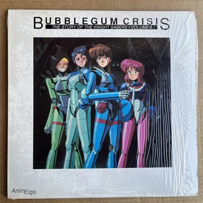 Bubblegum Crisis Volume 4 The Story of the Knight Sabers Laserdisc Animeigo - Image 1 of 2