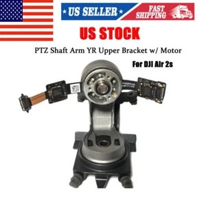 US Genuine For DJI Air 2S Gimbal Shaft Arm YR Upper Bracket w/ Motor Repair Part - Picture 1 of 4