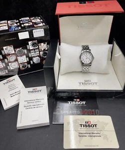 Tissot Classic Dream T033210 A Ladies Watch 28mm White Dial Stainless Steel - Picture 1 of 11