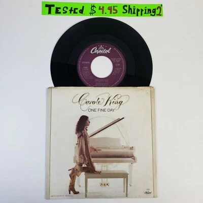 Carole King "One Fine Day" 45 Vg+ Tested Picture Sleeve Jukebox - Image 1 of 4