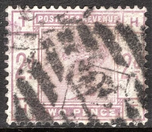 Great Britain Stamp Scott #100, 2p, Victoria, Lilac, 1884, Used, SCV$77.50 - Picture 1 of 1