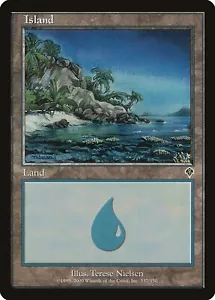 Basic Island Playset of 4 - MTG - Invasion - 335 - Bild 1 von 2