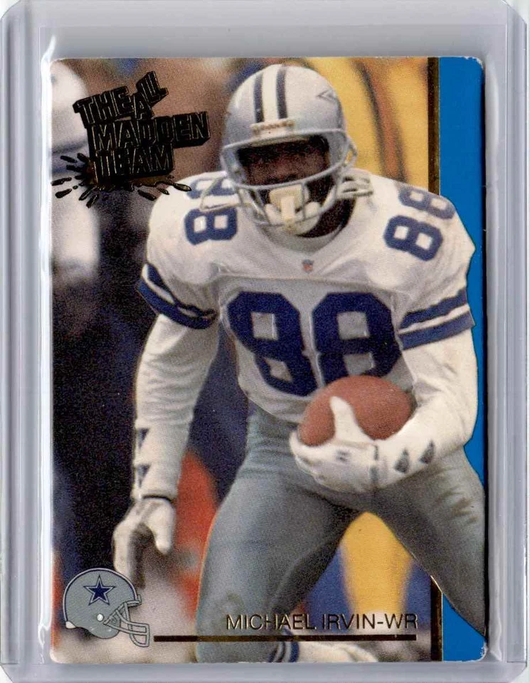 1992 Action Packed All-Madden Michael Irvin Football Card Dallas Cowboys #41 - Image 1 of 2