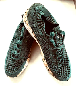 NoBull Unisex Diamond Knit Runners Crossfit Shoes Men 9.5 Woman 11 Dark Green - Picture 1 of 17