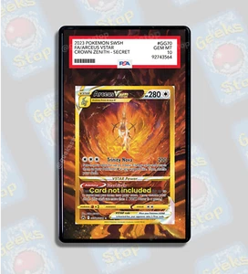 Arceus VSTAR PSA CGC Beckett  | Extended Art Display Case for Pokemon Card - Picture 1 of 7