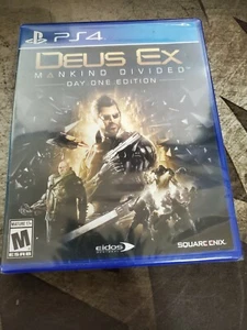 Deus Ex: Mankind Divided -- Day One Edition (Sony PlayStation 4, 2016) Nuovo di zecca - Foto 1 di 2