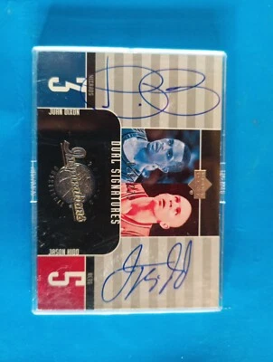 2002-03 Upper deck inspirations Jason Kidd/Juan Dixon dual auto #133 Numbered... - Image 1 of 2