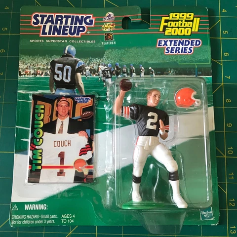 Tim Couch Cleveland Browns Starting Lineup Action Figure NFL NIB NIP 1999-2000 Cover