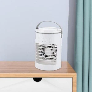 Personal Fan Lightweight Colorful Light Small Cooling Fan for Dorm Home Desk - Picture 1 of 6