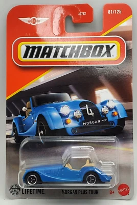 2025 Matchbox Blue Morgan Plus Four #81 - Image 1 of 2