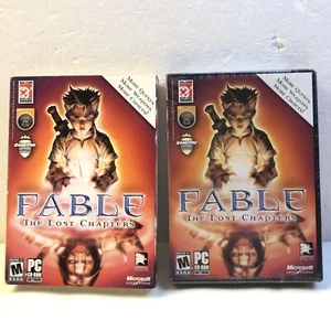 Fable The Lost Chapters PC CDROM 2005 NEW FACTORY SEALED dust jacket Slip cover - Picture 1 of 14