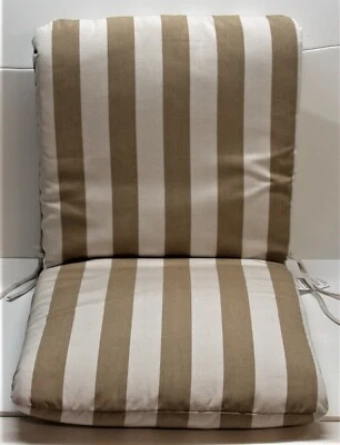 Sunbrella® Outdoor Patio Chair Cushion ~ Maxim Heather Beige ~ 22 x 44.5 x 3 NEW - Image 1 of 3