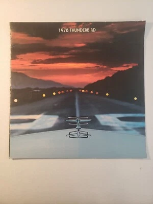 1978 Vintage Ford Dealership Sales Brochure Thunderbird Luxury  - Image 1 of 4