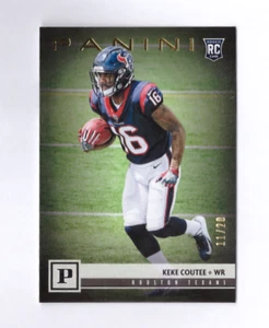 2018 Panini KEKE COUTEE Canvas Rookie Mint Texans Gold Knight 11/20 SP - Picture 1 of 1