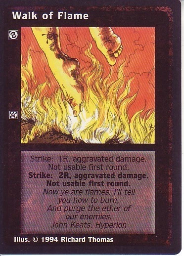 12 x Walk of Flame VTES CCG Jyhad edition - Image 1 of 1