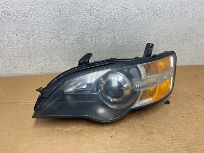 Farol preto lateral esquerdo Subaru Legacy 2006 a 2007 fabricante de equipamento original M6981 DW - Imagem 1 de 4