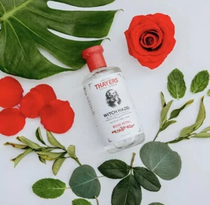 Thayers Rose Petal Alcohol-Free Cruelty-Free Cleansing Witch Hazel Toner Essence - Picture 1 of 3