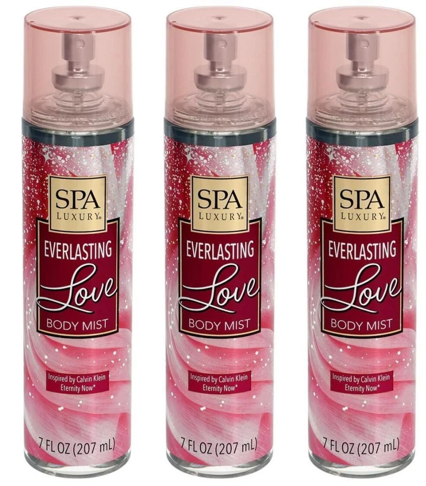 SPA Luxury Everlasting Love Body Mist Lotion Scrub Body Wash (Eternity Now)