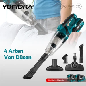 Akku Staubsauger Handstaubsauger für Makita 18V Akku mit 2 Batterie & Ladegerät - Bild 1 von 17