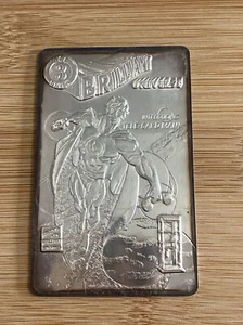 1994 Silver Plated /150 SSP RARE Brilliant Universe Tele-Card Man Phone Card - Picture 1 of 3