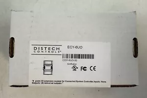 Distech Controls ECY-6UO-00 Universal Output Expansion Module HVAC 6" Point - Picture 1 of 2