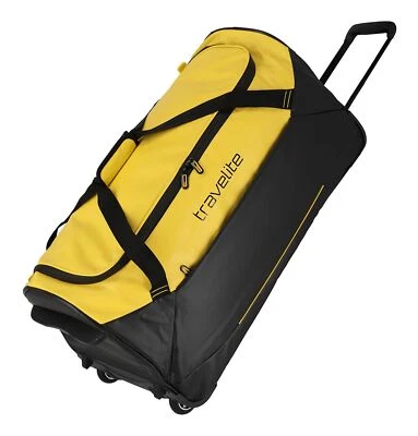 travelite Basics Trolley Travel Bag Reisetasche Sporttasche Yellow gelb Neu - Bild 1 von 4
