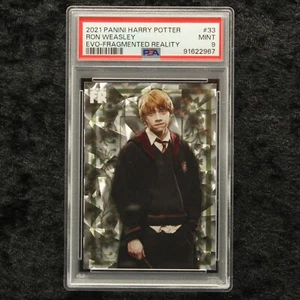 Panini Harry Potter Evolution PSA 9 Ron Weasley POP  1 Fragmented Reality Card - Bild 1 von 2