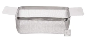 8" x 4" x 3-1/2" Stainless Steel Fine Mesh Cleaning Basket Jewelry Making Tool - Picture 1 of 1