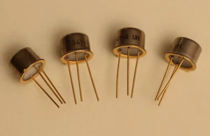 lot de 4 x BC341 GOLD PINS - n.o.s. ITT semiconductors - Imagen 1 de 1