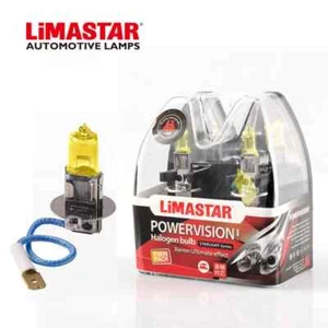 Lampadine Faro Neve Fendinebbia Alogene H3 Giallo Dorato 55w 3000K (COPPIA) Euro - Foto 1 di 5