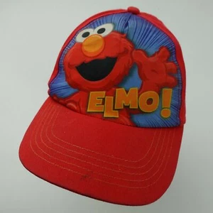 Elmo Sesame Street Adjustable Kids Baseball Ball Cap Hat - Picture 1 of 5