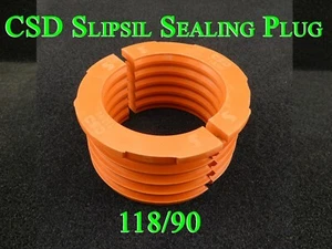 1 CSD Slipsil Fire Resistant Rubber Marine Bulkhead Plug Seal, 118/90 mm - Picture 1 of 7
